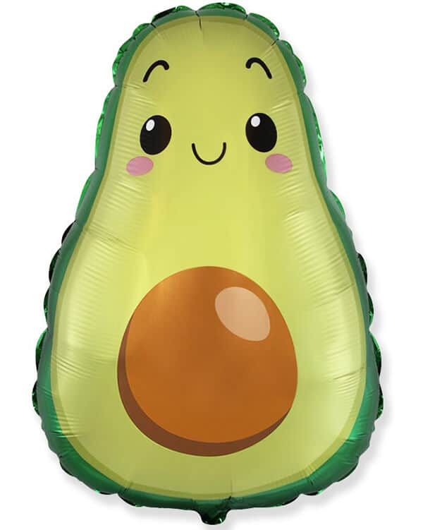 901803_Шар_(29_74_см)_Фигура_Авокадо_1_шт Фигура Авокадо 74 см — изображение 1